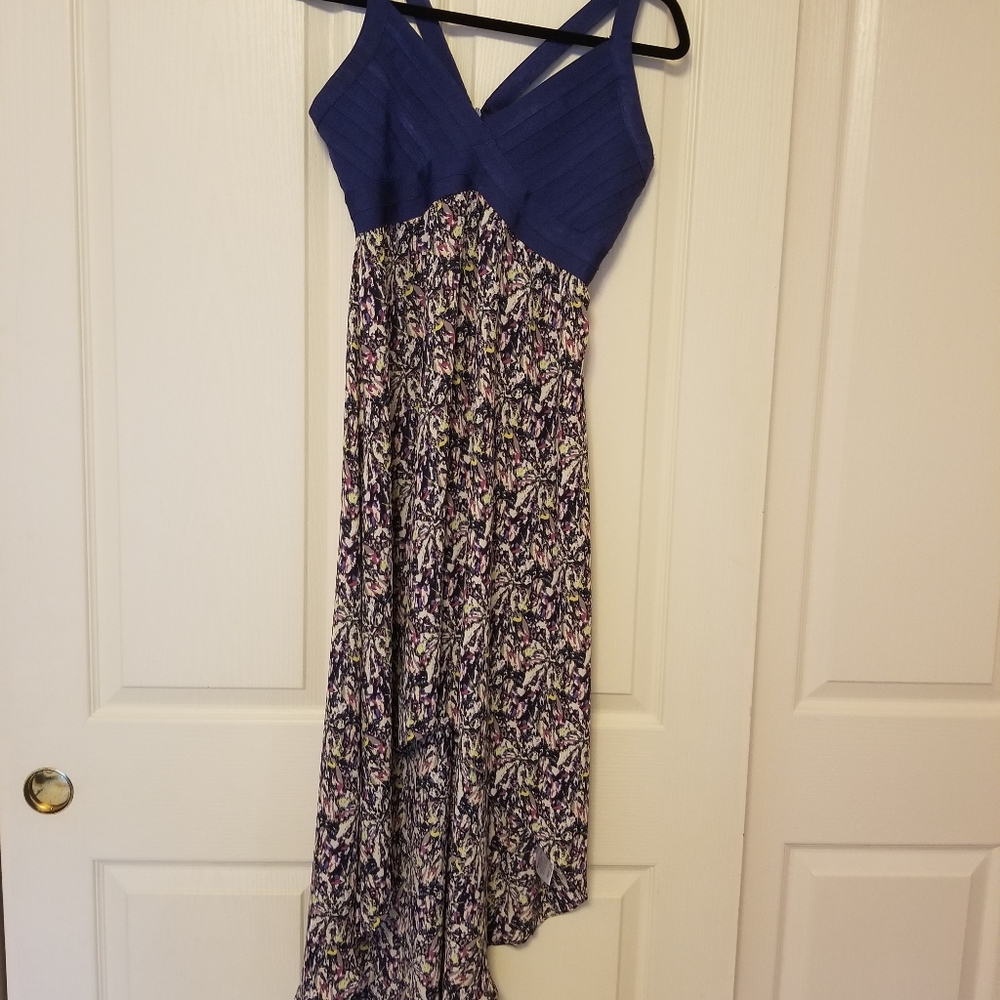 High Low Floral Dress